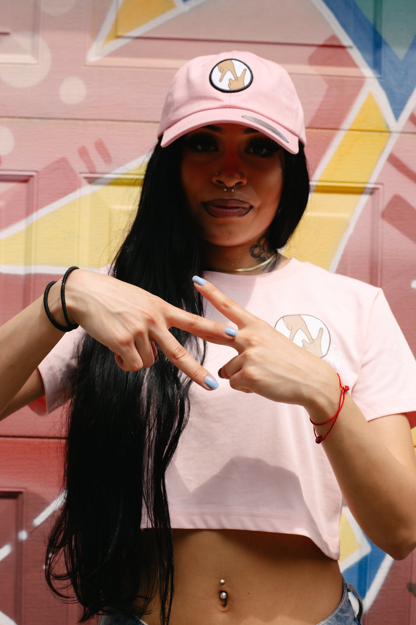 Pink Dad Hat: Nomadic Vibes