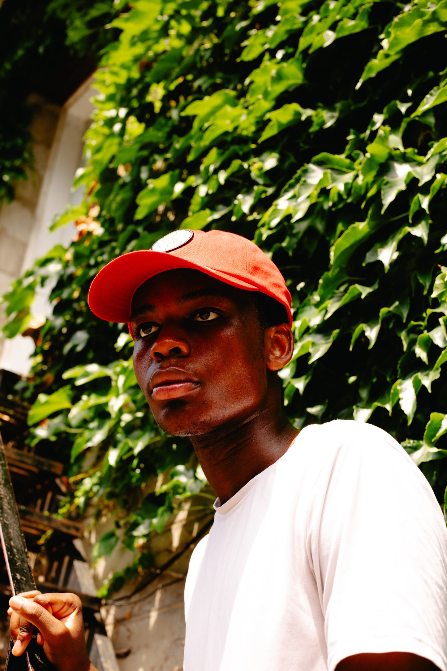 Red Dad hat: Nomadic Vibes